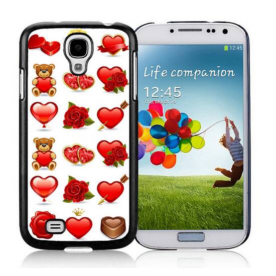 Valentine Cute Bear Love Samsung Galaxy S4 9500 Cases DGA